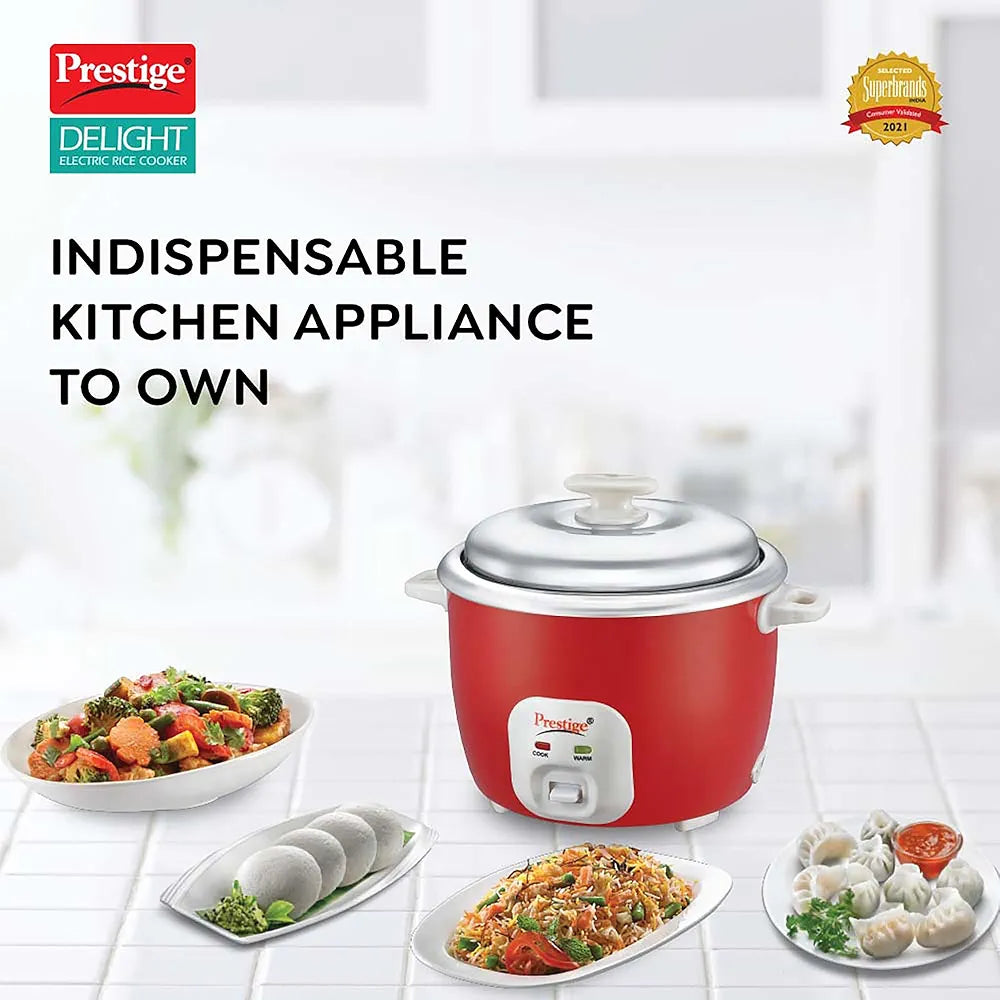 PRESTIGE 42243 RICE COOKER 1.8 STEEL BOWL PRESTIGE 42243 RICE COOKER 1.8 STEEL BOWL